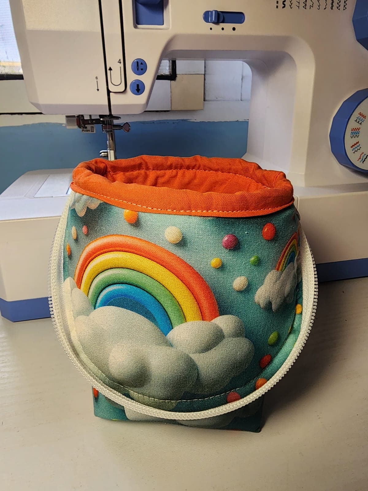 Estuche cubilete arcoiris